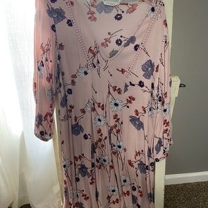 Floral boutique dress. Size L